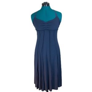 Blue Fit and Flare Scott Dress